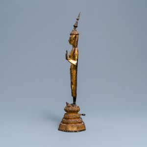 A collection of bronze figures and fragments, India, Thailand and Tibet, 19th C. and earlier — 照片 4
