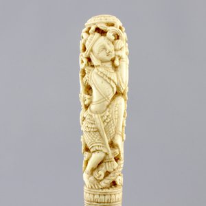 A collection of carved ivory handled cutlery, probably India, 19th C. — foto 4