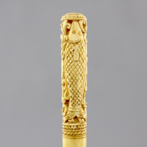 A collection of carved ivory handled cutlery, probably India, 19th C. — foto 8