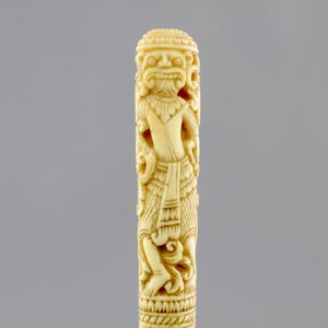 A collection of carved ivory handled cutlery, probably India, 19th C. — foto 9