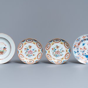 A collection of Chinese blue and white, famille rose and Imari-style porcelain, Kangxi/Qianlong — 照片 2