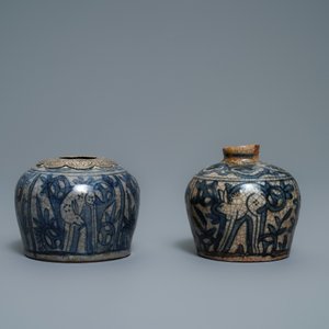 A collection of Chinese blue and white Swatow wares, Ming — photo 15
