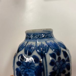 A collection of Chinese blue and white vases, Kangxi — 照片 30