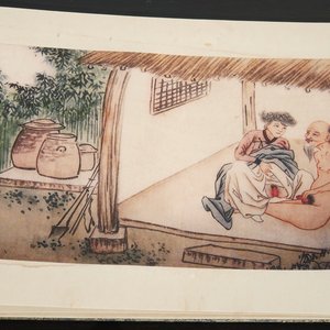 A collection of Chinese erotical prints, early 20th C. — 照片 12