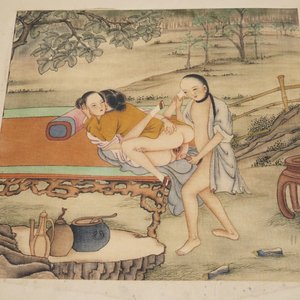 A collection of Chinese erotical prints, early 20th C. — 照片 20