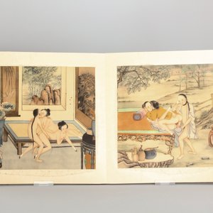 A collection of Chinese erotical prints, early 20th C. — 照片 2