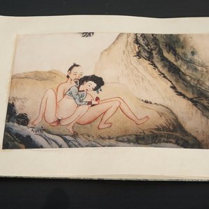 A collection of Chinese erotical prints, early 20th C. — 照片 6