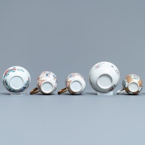 A collection of Chinese famille rose cups and saucers, Yongzheng/Qianlong — 照片 11