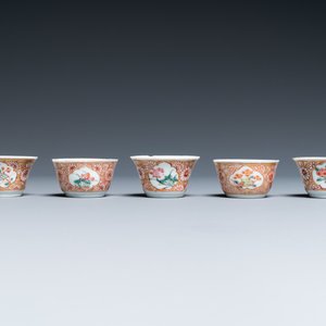 A collection of Chinese famille rose tea wares, Yongzheng/Qianlong — 照片 14