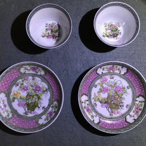 A collection of diverse Chinese famille rose and grisaille porcelain, Yongzheng/Qianlong — 照片 27