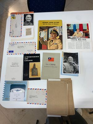 A collection of documents, letters and books relating to Chiang Kai-shek 蔣介石, 20th C. — photo 1