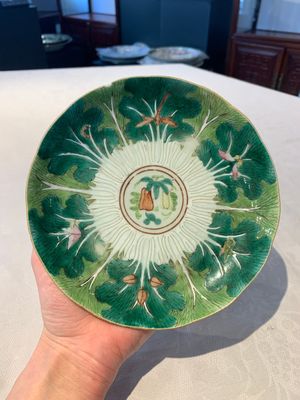 A collection of eight Chinese famille rose wares, 19th C. — photo 7