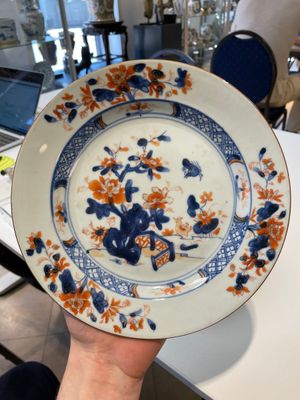 A collection of eleven Chinese Imari-style plates with floral design, 18th C. — foto 16