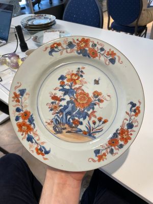 A collection of eleven Chinese Imari-style plates with floral design, 18th C. — foto 25