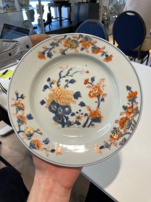 A collection of eleven Chinese Imari-style plates with floral design, 18th C. — foto 29