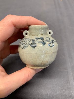 A collection of five Chinese blue and white jarlets, Yuan — photo 16