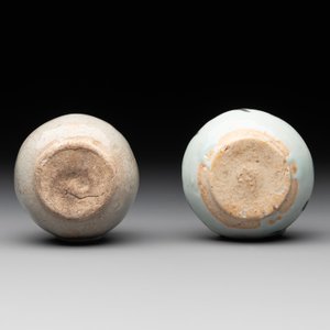 A collection of five Chinese blue and white jarlets, Yuan — photo 13