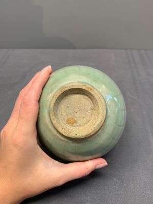 A collection of five Chinese celadon wares, Ming and later — photo 13