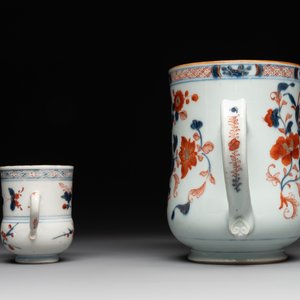 A collection of five Chinese Imari-style wares and one Canton famille rose cup, Kangxi/Qianlong — photo 5