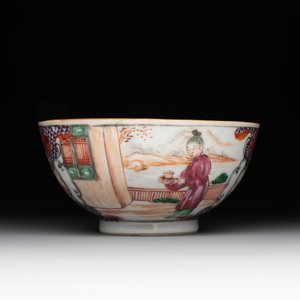 A collection of five Chinese Imari-style wares and one Canton famille rose cup, Kangxi/Qianlong — photo 10