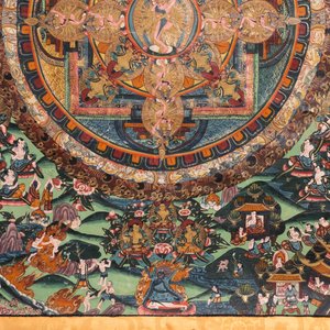 A collection of five thangkas, Tibet, 19/20th C. — photo 15