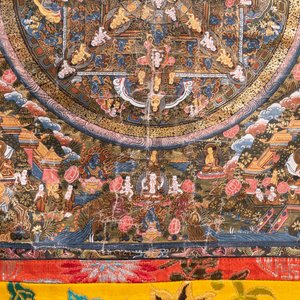 A collection of five thangkas, Tibet, 19/20th C. — photo 9