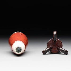 A collection of four Chinese monochrome-glazed ware, Kangxi and Qianlong mark, 19/20th C. — photo 6