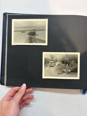 A collection of four photo albums and fieldwork prints documenting South and Southeast Asia, 20th C. — photo 131