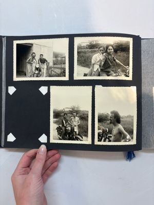 A collection of four photo albums and fieldwork prints documenting South and Southeast Asia, 20th C. — photo 134