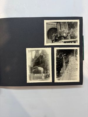 A collection of four photo albums and fieldwork prints documenting South and Southeast Asia, 20th C. — photo 54