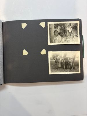 A collection of four photo albums and fieldwork prints documenting South and Southeast Asia, 20th C. — photo 56