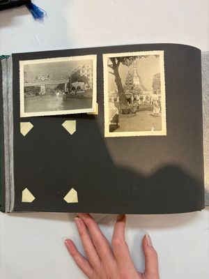 A collection of four photo albums and fieldwork prints documenting South and Southeast Asia, 20th C. — photo 59