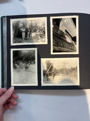 A collection of four photo albums and fieldwork prints documenting South and Southeast Asia, 20th C. — photo 61