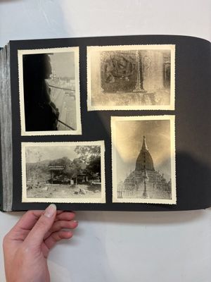 A collection of four photo albums and fieldwork prints documenting South and Southeast Asia, 20th C. — photo 70