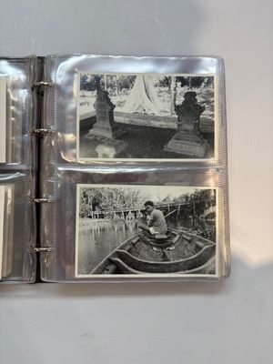 A collection of four photo albums and fieldwork prints documenting South and Southeast Asia, 20th C. — photo 7