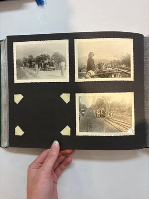 A collection of four photo albums and fieldwork prints documenting South and Southeast Asia, 20th C. — photo 80