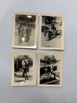A collection of four photo albums and fieldwork prints documenting South and Southeast Asia, 20th C. — photo 95