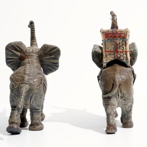 A collection of German elastolin and lineol animal toy figures, Hausser, 1st half 20th C. — photo 13