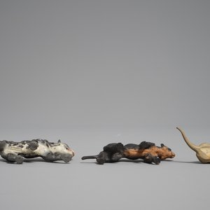 A collection of German elastolin and lineol animal toy figures, Hausser, 1st half 20th C. — photo 25