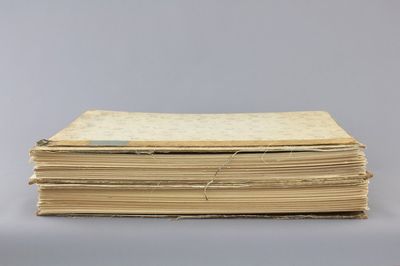 A collection of Japanese artwork plates from the Sammlung Moslé: Japanische Kunstwerke : Waffen, Schwertzieraten, Lacke, Gewebe,…