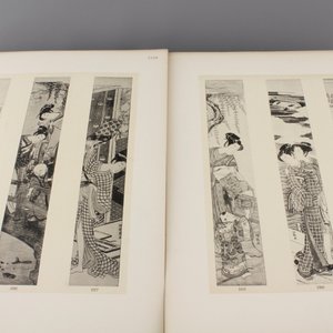 A collection of Japanese artwork plates from the Sammlung Moslé: Japanische Kunstwerke : Waffen, Schwertzieraten, Lacke, Gewebe,… — photo 3
