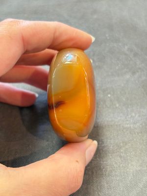 A collection of nine Chinese agate snuff bottles, 20th C. — photo 30