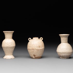 A collection of nine Chinese white-glazed and cream-glazed wares, incl. Dehua, Song/Ming — photo 6