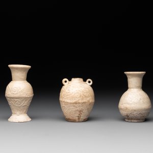 A collection of nine Chinese white-glazed and cream-glazed wares, incl. Dehua, Song/Ming — photo 7