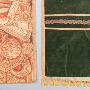 A collection of partly gold- and silver-thread embroidered textiles, Western Europe, 17th C. and later — 照片 15
