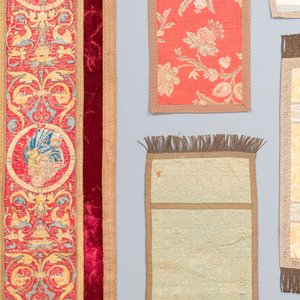 A collection of partly gold- and silver-thread embroidered textiles, Western Europe, 17th C. and later — 照片 25