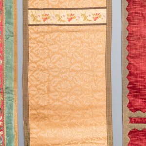 A collection of partly gold- and silver-thread embroidered textiles, Western Europe, 17th C. and later — 照片 3