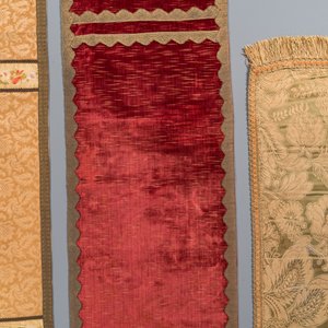 A collection of partly gold- and silver-thread embroidered textiles, Western Europe, 17th C. and later — 照片 6