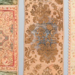 A collection of partly gold- and silver-thread embroidered textiles, Western Europe, 17th C. and later — 照片 10