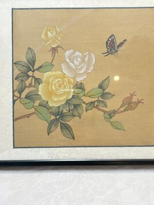 A collection of seven Chinese school paintings: 'Birds, butterflies and flowers', ink and colour on silk, various signatures, 20th C. — foto 2